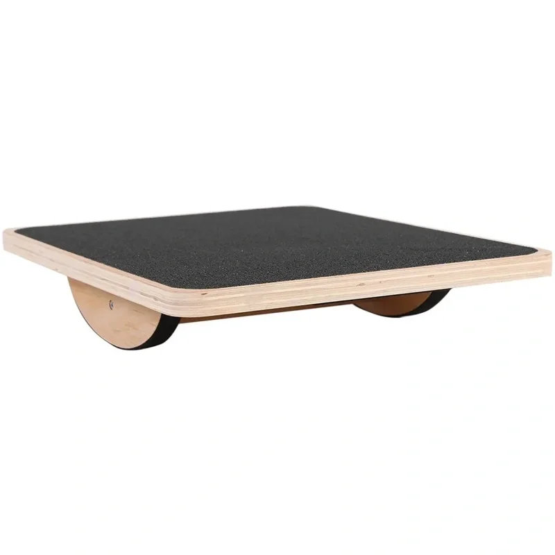 LuxeOrbit Wooden Balance Board for Core Strength & Stability - Anti-Slip, Durable Design for Men & Women - Perfect for Home & Office Use