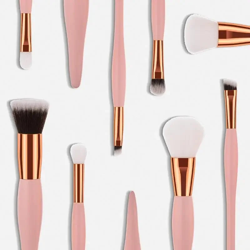 8Pcs/Set  Eye Shadow Makeup Brushes Foundation Powder Blush Cosmetics Full Professional Make Up Brush Tool