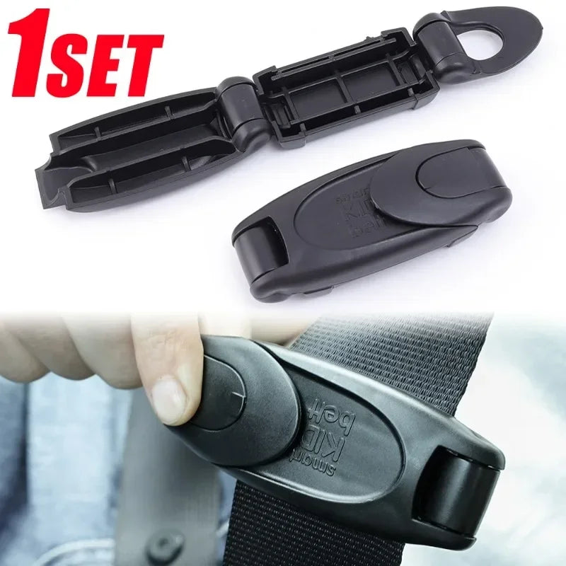 LuxeOrbit Car Seat Belt Clip Fixing Buckle Adjustable Strap for Adults Kids Pregnant Women Seat Belt Adjuster Clamp SeatBelt Accessories