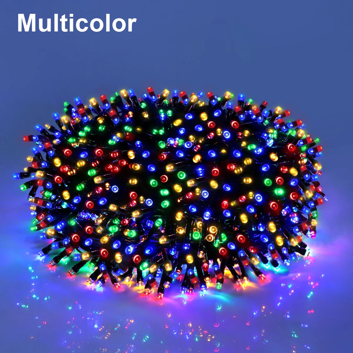 LuxeOrbit 110V 220V Decorative String 50M 100M Led Fairy Lights Holiday Outdoor Lamp Garland For Christmas Tree Wedding Party Decoration