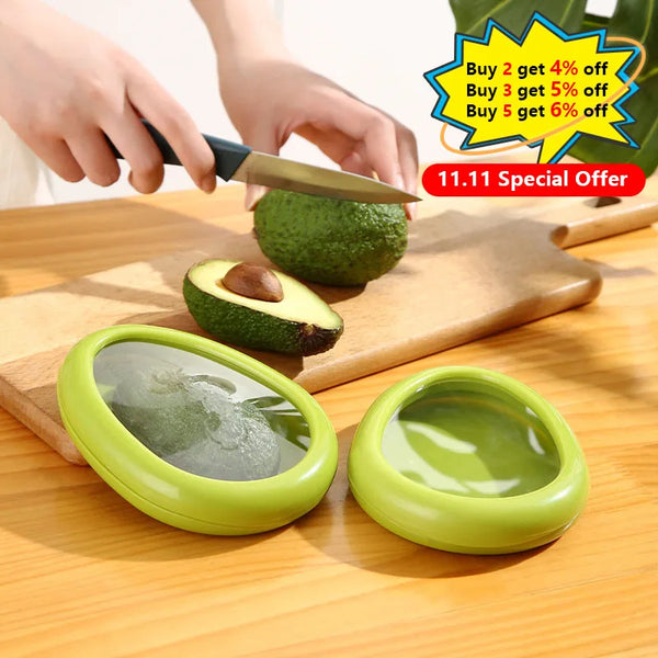 LuxeOrbit<sup>TM</sup> Transparent Reusable Airtight Fresh Storage Storage Box for Fruits and Vegetables