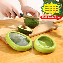 LuxeOrbitTM Transparent Reusable Airtight Fresh Storage Storage Box for Fruits and Vegetables