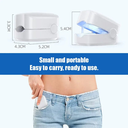 LuxeOrbit Nail Fungus Laser Treatment Device Professional Onychomycosis Therapy Cure Machine for Broken Cracked Split and Weak Nails