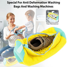 LuxeOrbitTM Fluffy Fibers Washing Machine Friendly Shoes Laundry Bag