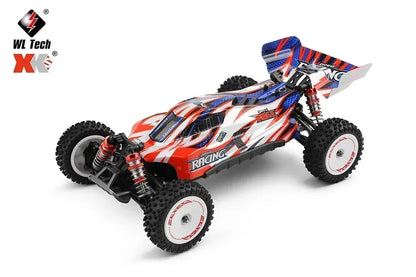 LuxeOrbit 124017 75KM/H 4WD RC Car Professional Monster Truck High Speed Drift Racing Remote Control Cars Children's Toys for Boys