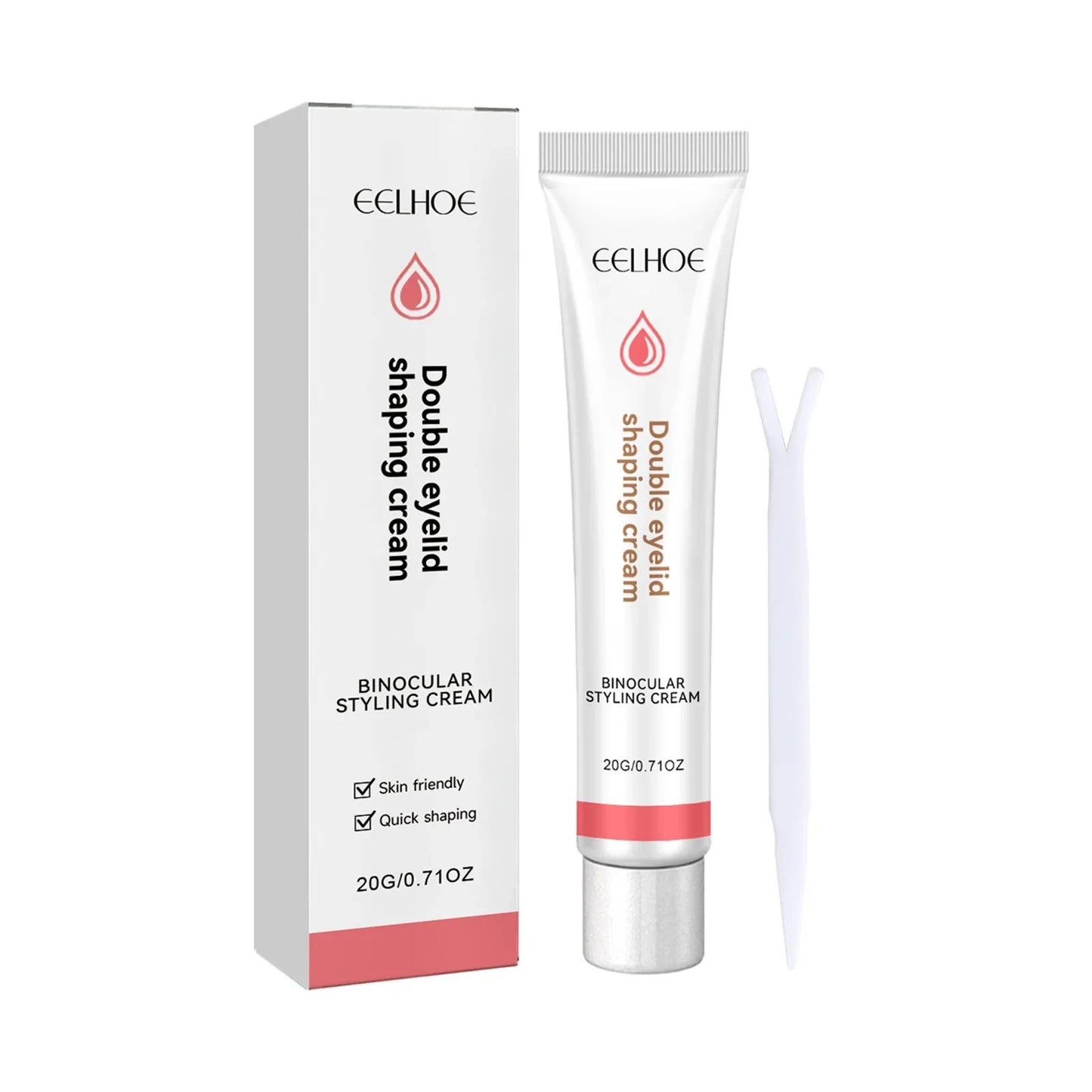 Double Eyelids Shaping Cream Natural Invisible Scarless Swollen Eyelids Enlargement Double Eyes Beautiful Eye Styling Cream Tool