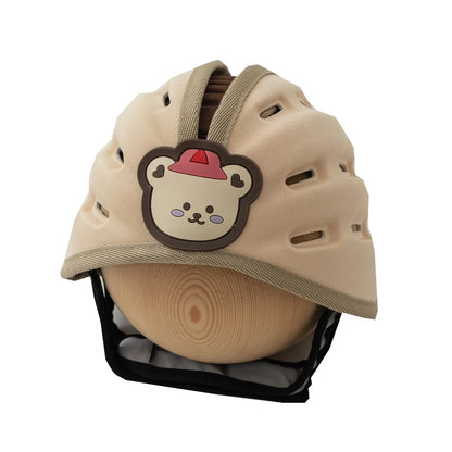 LuxeOrbit Cute Toddler Head Protector Baby Safety Products Infant Helmet Learn to Walk Bear Bunny Kids Safety Helmet for Play Cycling