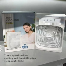LuxeOrbitTM Summer Cooling Fan & Desktop Humidifier