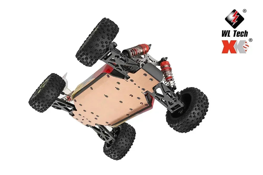 LuxeOrbit 1/12 124017 Driverless Brushless Racing Car High Speed 70km/h or 55KM/H 2.4g Four-wheel Drive  Adult Boys Toys Kids Gift