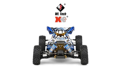 LuxeOrbit 124008 60KM/H RC Car With 3S Battery Professional Racing Car 4WD Brushless Electric Remote Control Cars Children's Toys