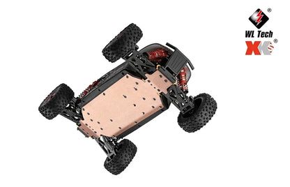 LuxeOrbit 124008 60KM/H RC Car With 3S Battery Professional Racing Car 4WD Brushless Electric Remote Control Cars Children's Toys