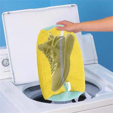 LuxeOrbitTM Fluffy Fibers Washing Machine Friendly Shoes Laundry Bag