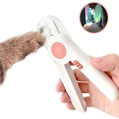 LuxeOrbit Pet Grooming Led Cat Dog Nail Clippers Clipper For Animals Nail Supplies Professionals Nail File Rabbit Cat Trimmer Dogs Clipper