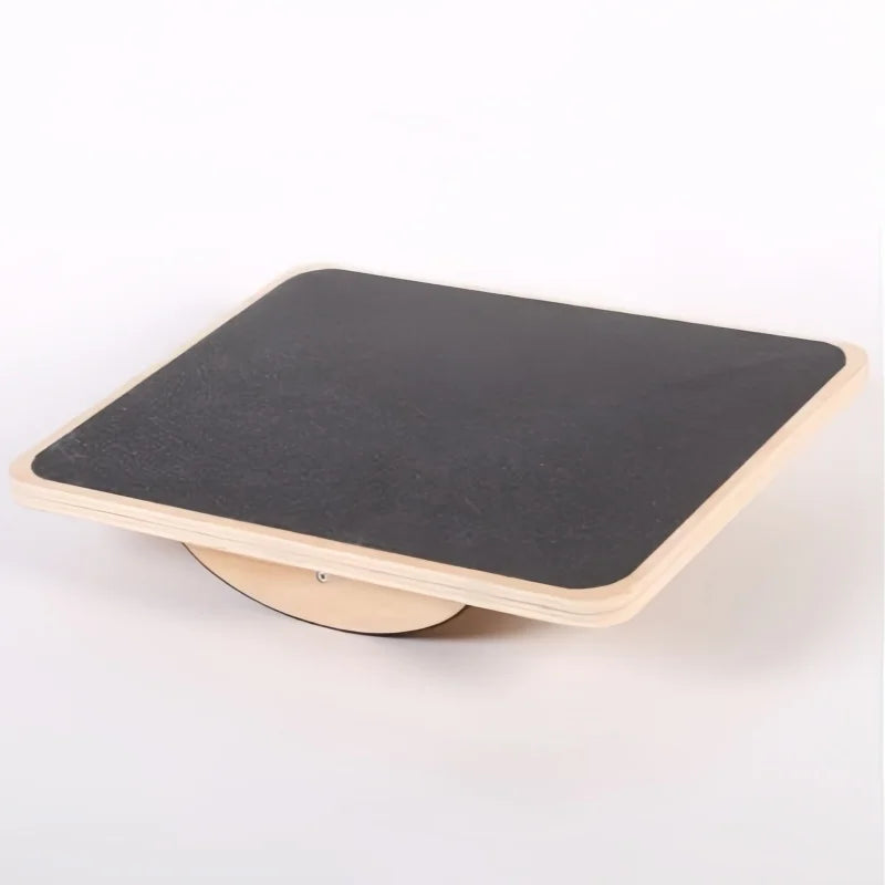 LuxeOrbit Wooden Balance Board for Core Strength & Stability - Anti-Slip, Durable Design for Men & Women - Perfect for Home & Office Use