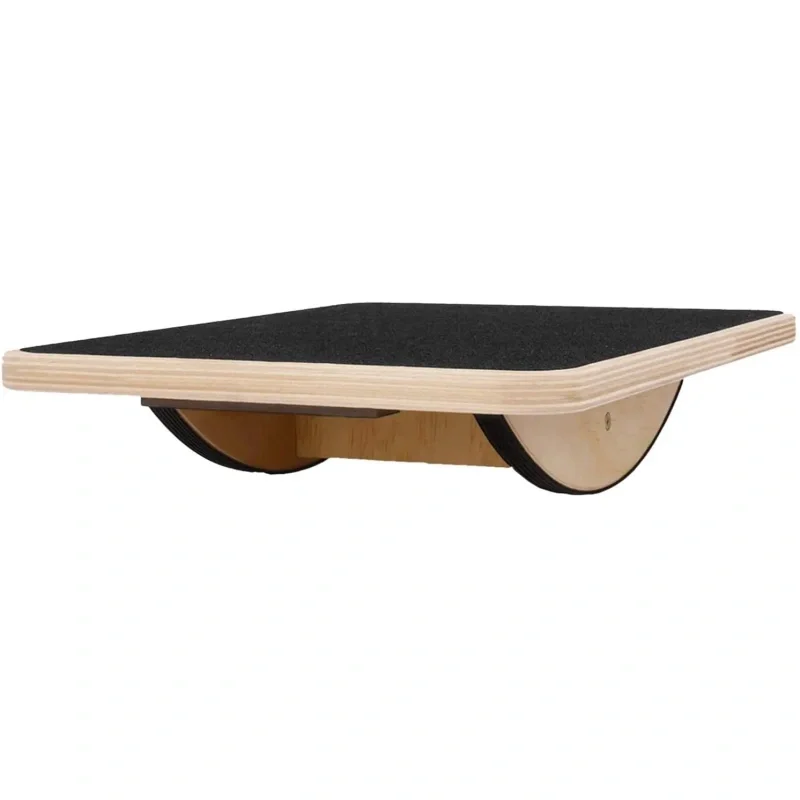 LuxeOrbit Wooden Balance Board for Core Strength & Stability - Anti-Slip, Durable Design for Men & Women - Perfect for Home & Office Use