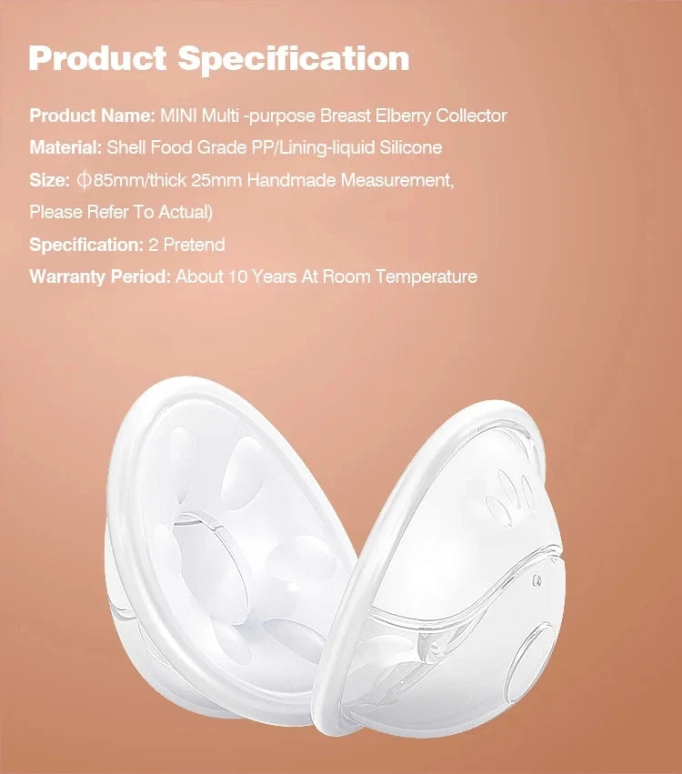 LuxeOrbit 1/2PCS Electric Breast Pump Handsfree BPA Free Efficient Empty Breast USB Charge Powerful Suction Wearable Breastmilk Extractors