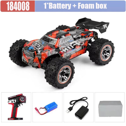 LuxeOrbit 1/12 124017 Driverless Brushless Racing Car High Speed 70km/h or 55KM/H 2.4g Four-wheel Drive  Adult Boys Toys Kids Gift