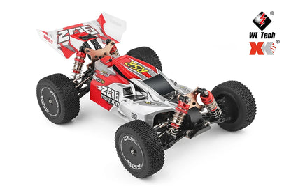 LuxeOrbit 144010 144001 75KM/H 2.4G RC Car Brushless 4WD Electric High Speed Off-Road Remote Control Drift Toys for Children Racing