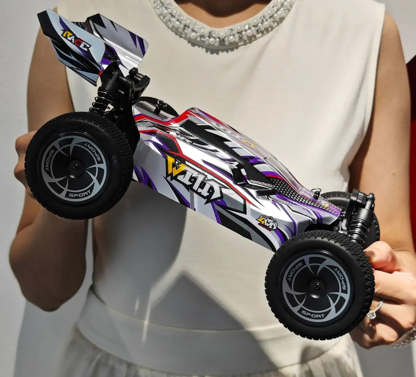 LuxeOrbit 1/12 124017 Driverless Brushless Racing Car High Speed 70km/h or 55KM/H 2.4g Four-wheel Drive  Adult Boys Toys Kids Gift